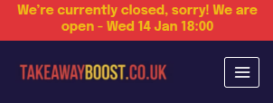 closed-banner